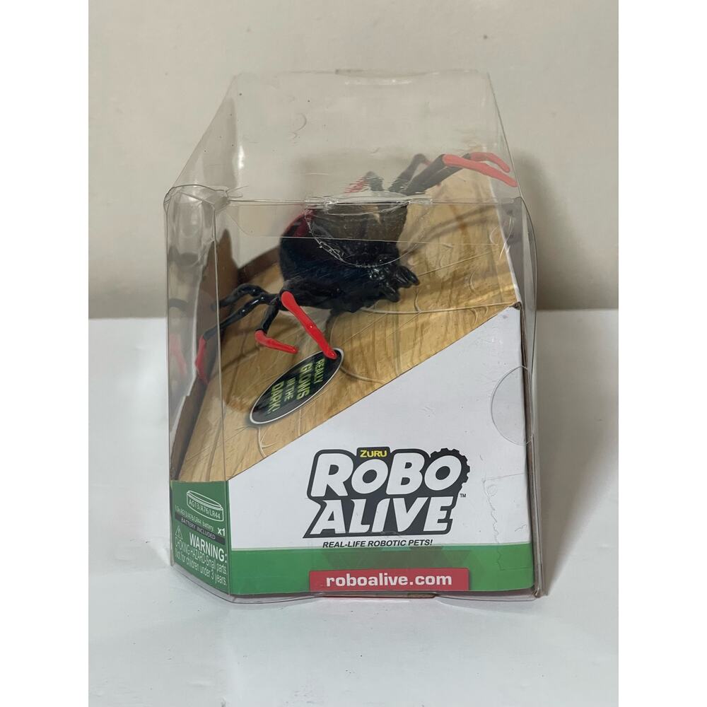 Zuru Robo Alive Crawling Spider Robotic Pet Figure Glow-in-the-Dark Kids Toy NWT - Picture 2 of 5